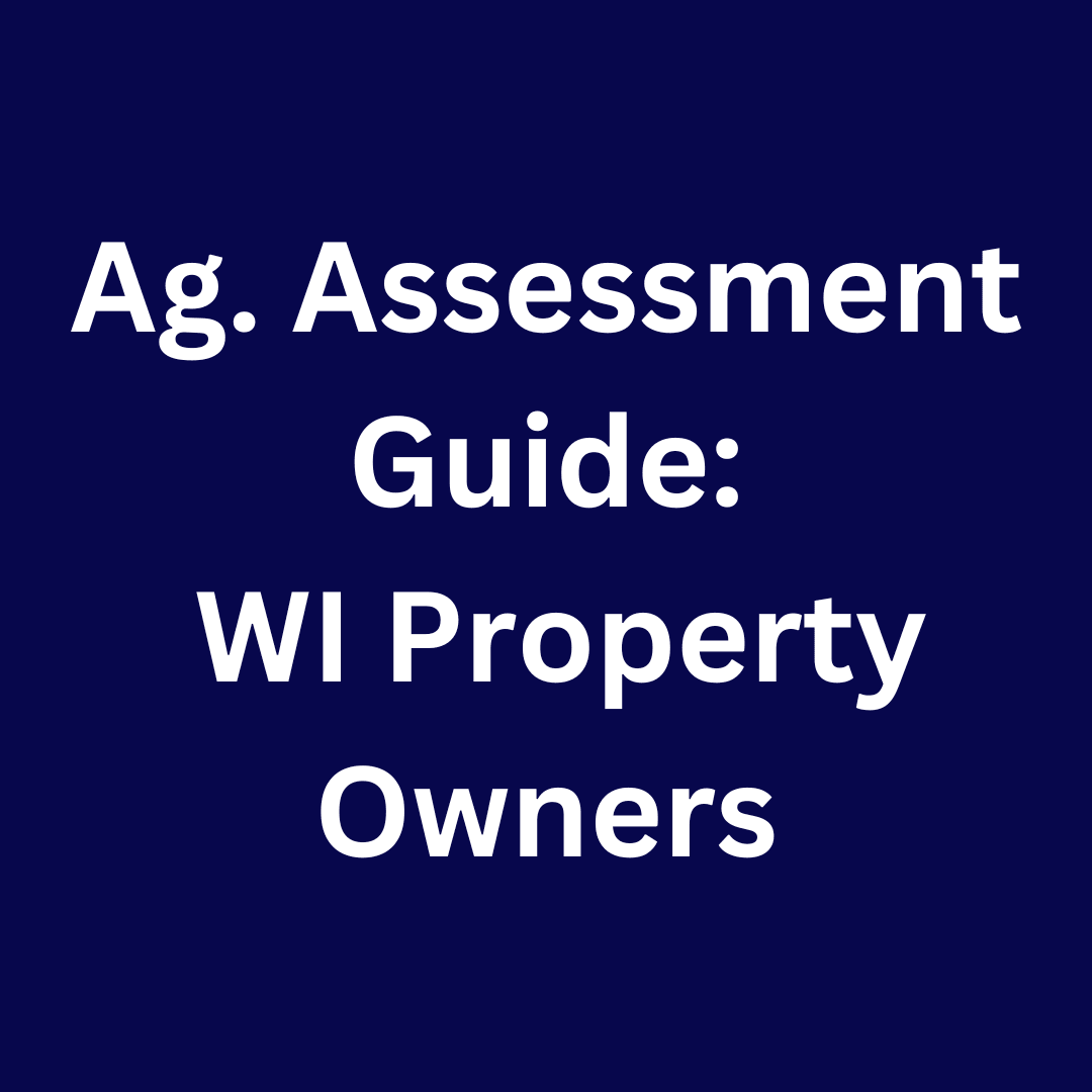 Link to Agricultural Assessment Guide for WI Property Owners on Department of Revenue webpage (PNG) 