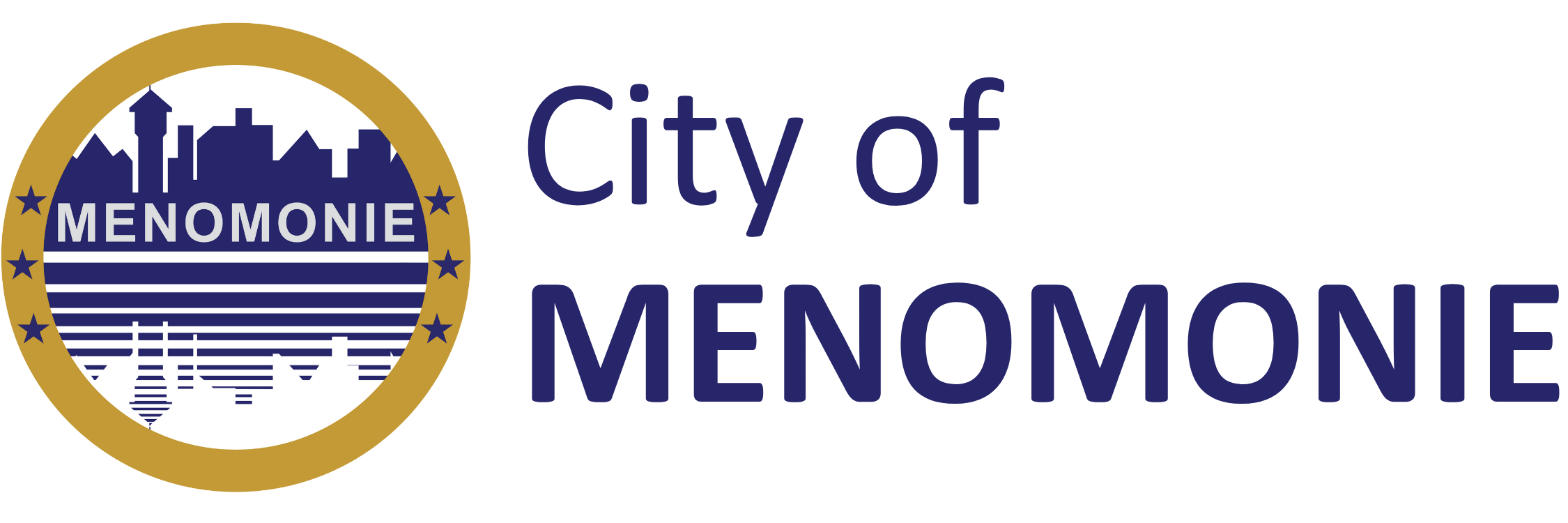 CoM Horizontal Logo Full Color Blue Text (PNG)